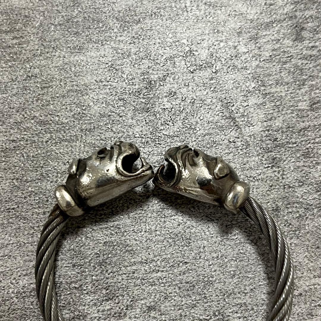 vintage ブルドッグ　バングル