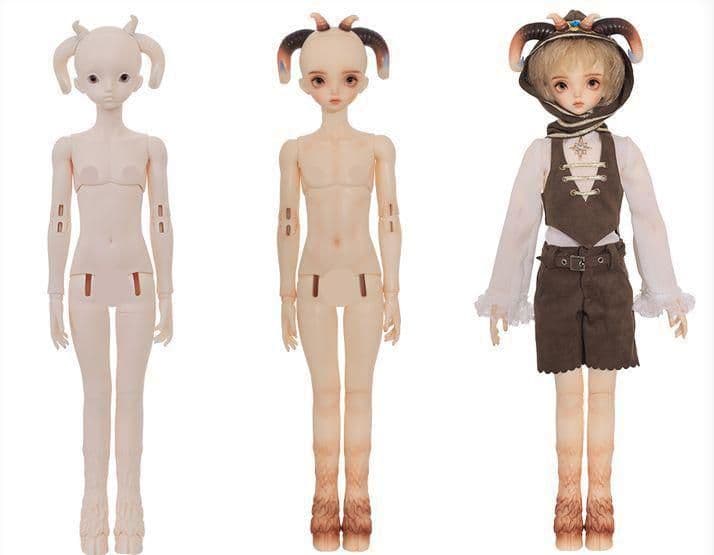 F13 bjd 1/4 ドール本体 mie　球体関節人形 ハンドメイド