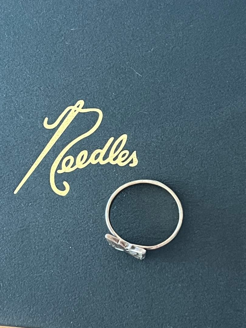 Needles ゴールドリング 箱付き17号