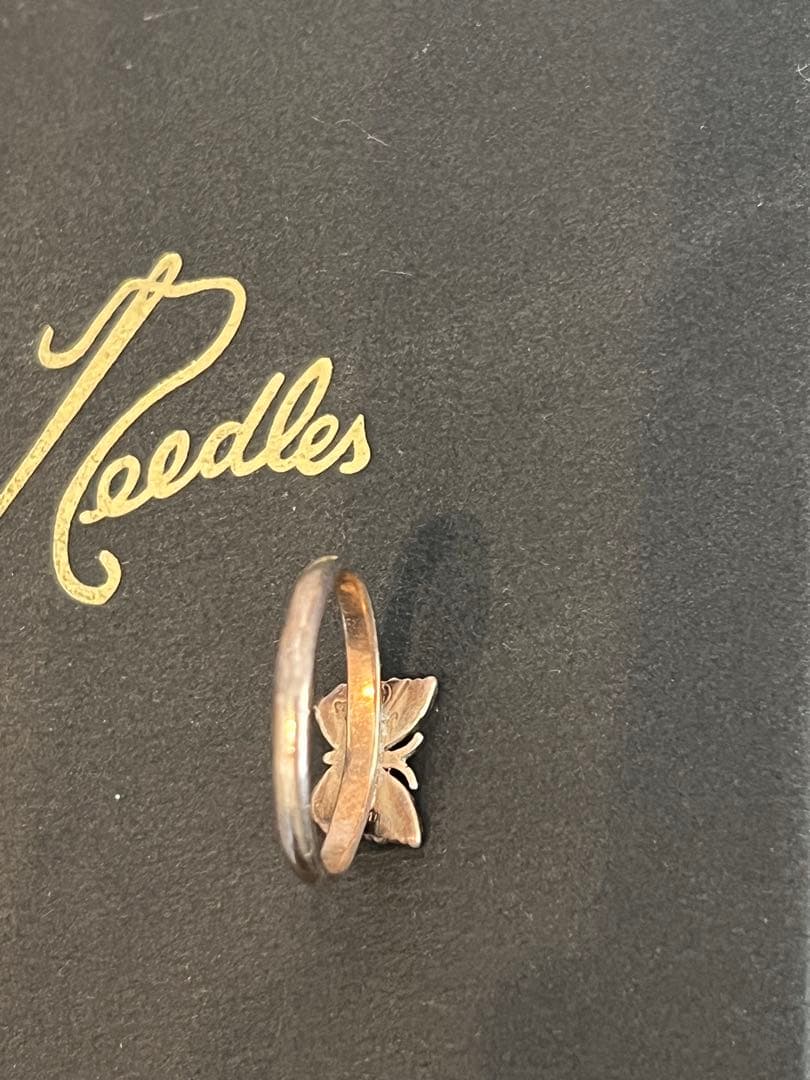 Needles ゴールドリング 箱付き17号