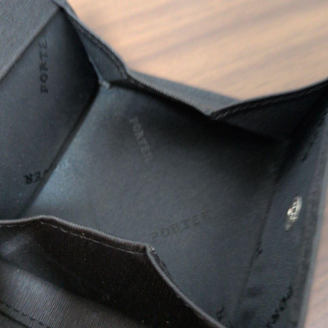 PORTER　ポーター カレント ウォレット　BOX型小銭入れ2ツ折り財布