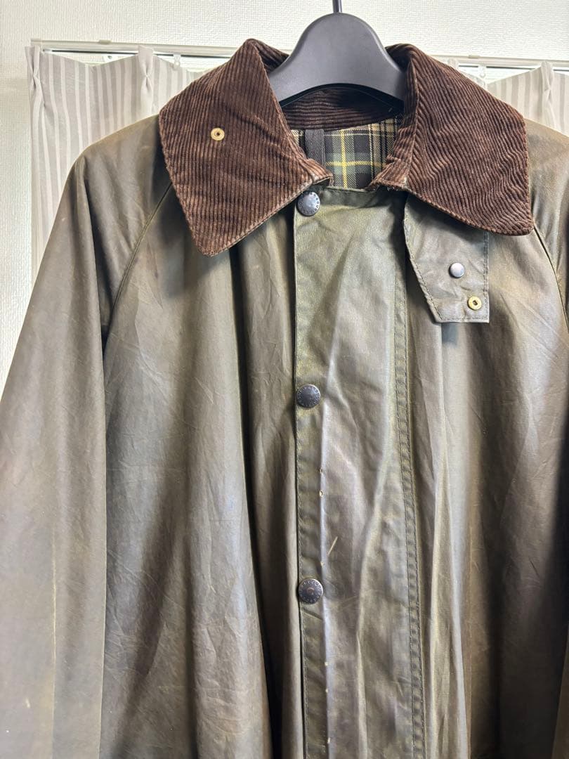 【87年製】2ワラント C38 barbour burghley バブアー