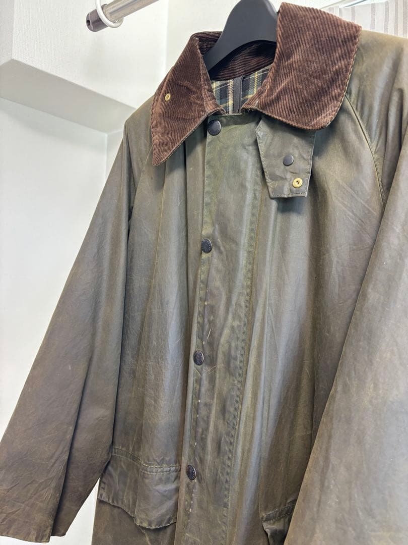 【87年製】2ワラント C38 barbour burghley バブアー
