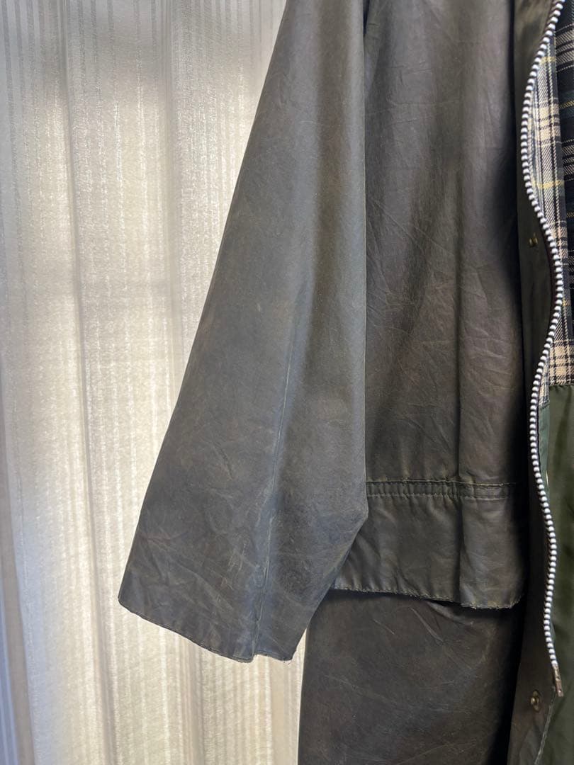 【87年製】2ワラント C38 barbour burghley バブアー