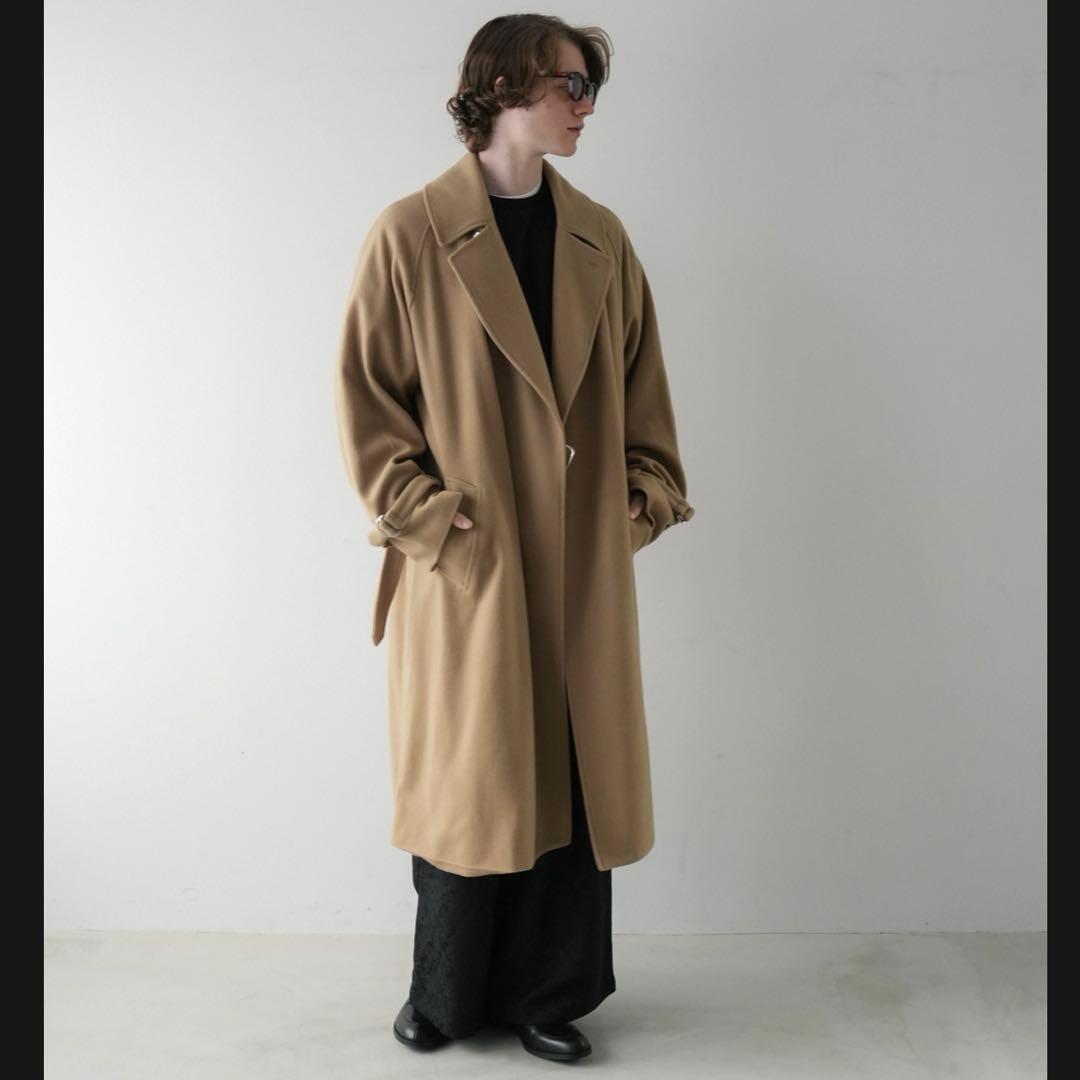 TIELOCKEN COAT by Super140’s Jackal WOOL
