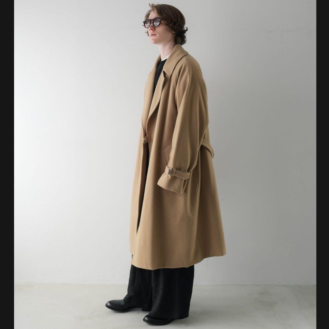 TIELOCKEN COAT by Super140’s Jackal WOOL