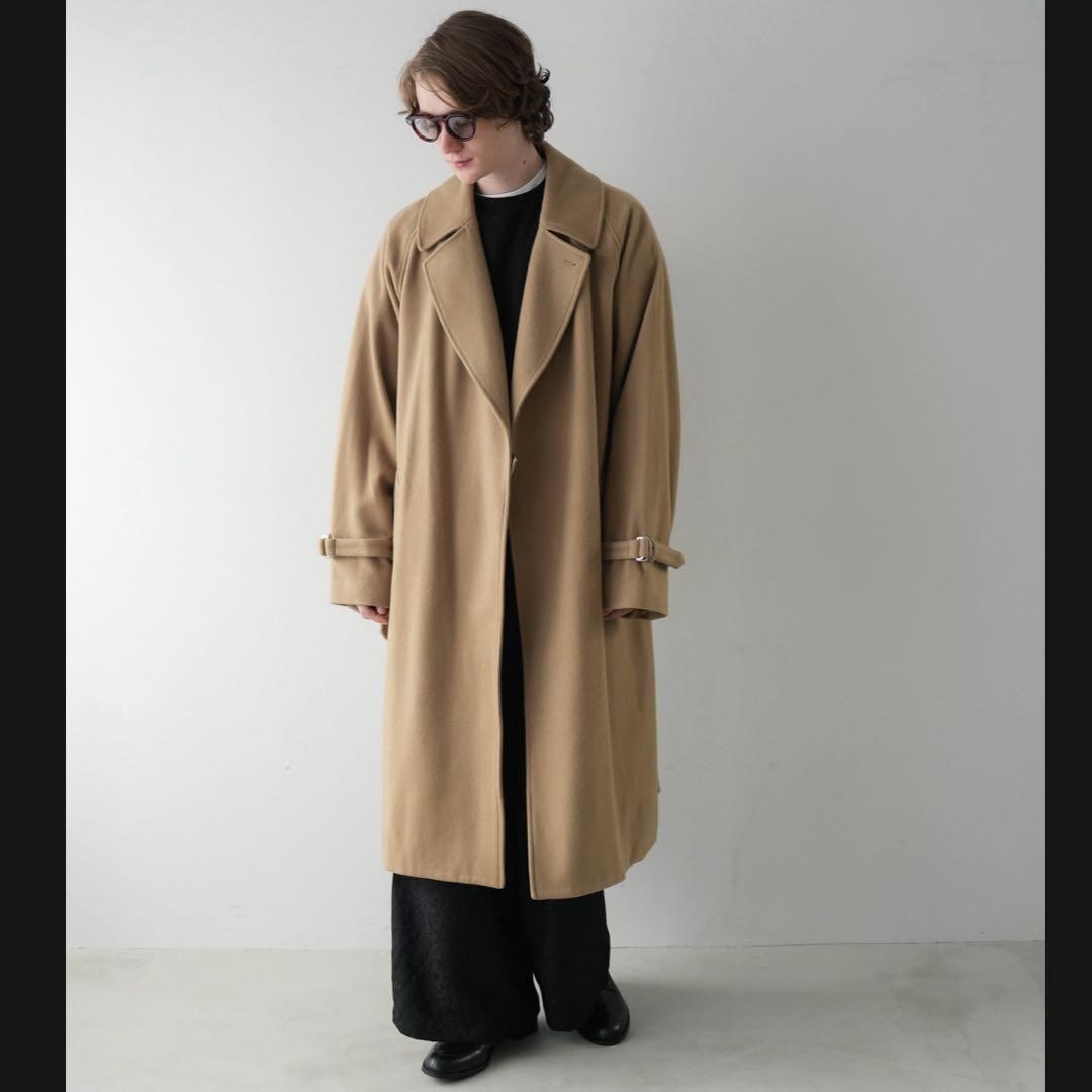 TIELOCKEN COAT by Super140’s Jackal WOOL
