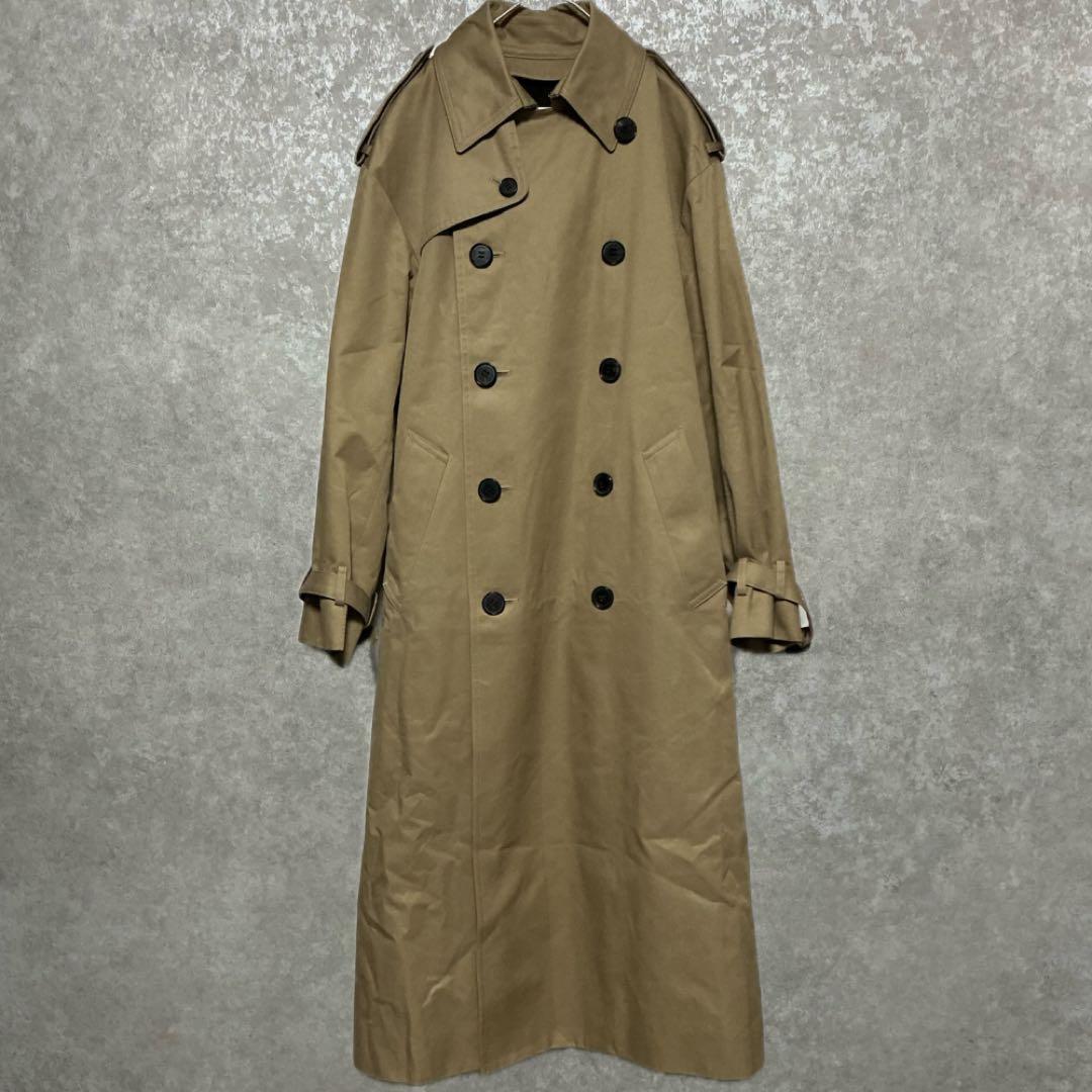 【美品】HYKE　ハイク　LONG BIG FIT　トレンチコート