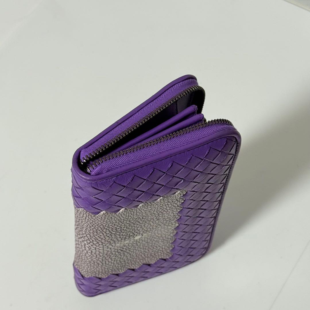 ⭐️新品未使用⭐️　ボッテガヴェネタ　イントレチャート　スティングレイ　長財布