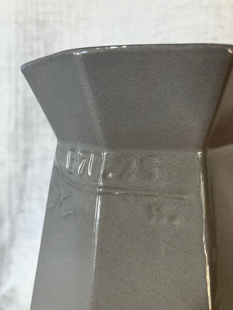 【新品未使用】KIKOF キコフ　Pot 信楽焼　花器水差し　花瓶 kikof