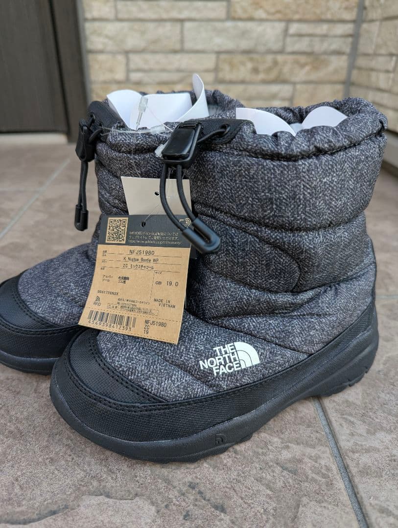 【新品】THE NORTH FACE キッズ ヌプシ ブーツ スノーブーツ 19