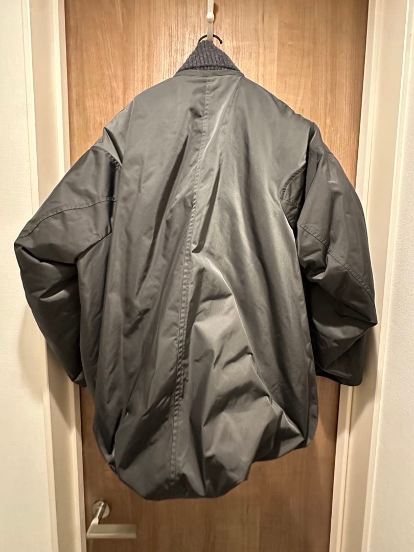 ENFOLD DICROS SOLO Twill ニットレイヤーバルーンコート