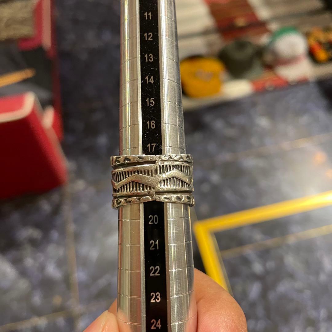 SUNSHINE REEVES リング ナバホ族 ターコイズ 18号