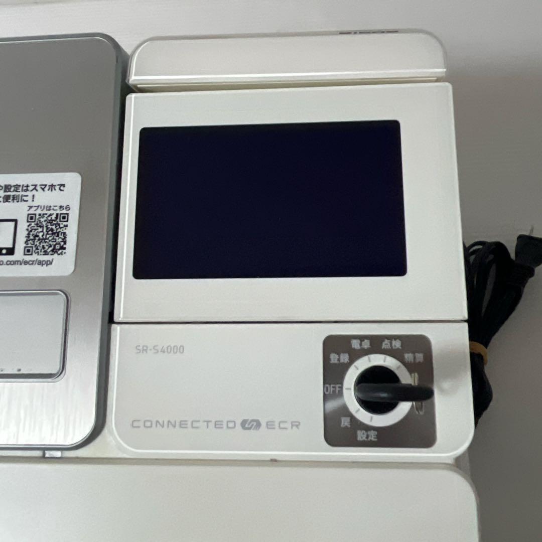 CASIO カシオ レジスター 業務用 SR-S4000-20SWE スマホ連携