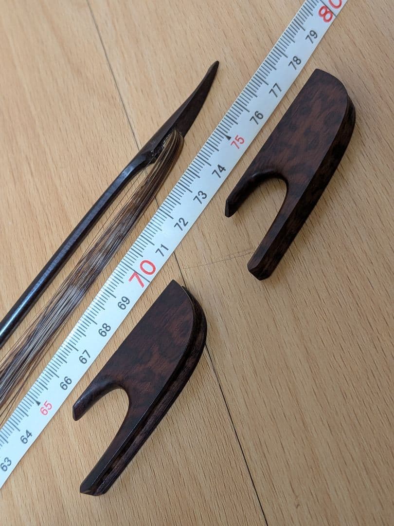 バロック バイオリン弓 約75cm スネークウッド