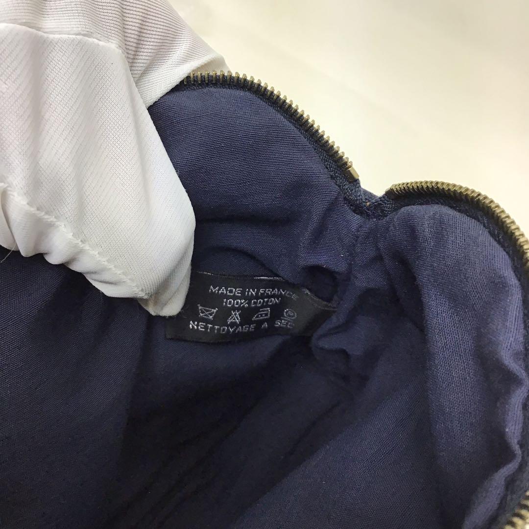 ‼️最終値下げ‼️❣️エルメス HERMES❣️ ボリードポーチ　小物入れ　ネイビー