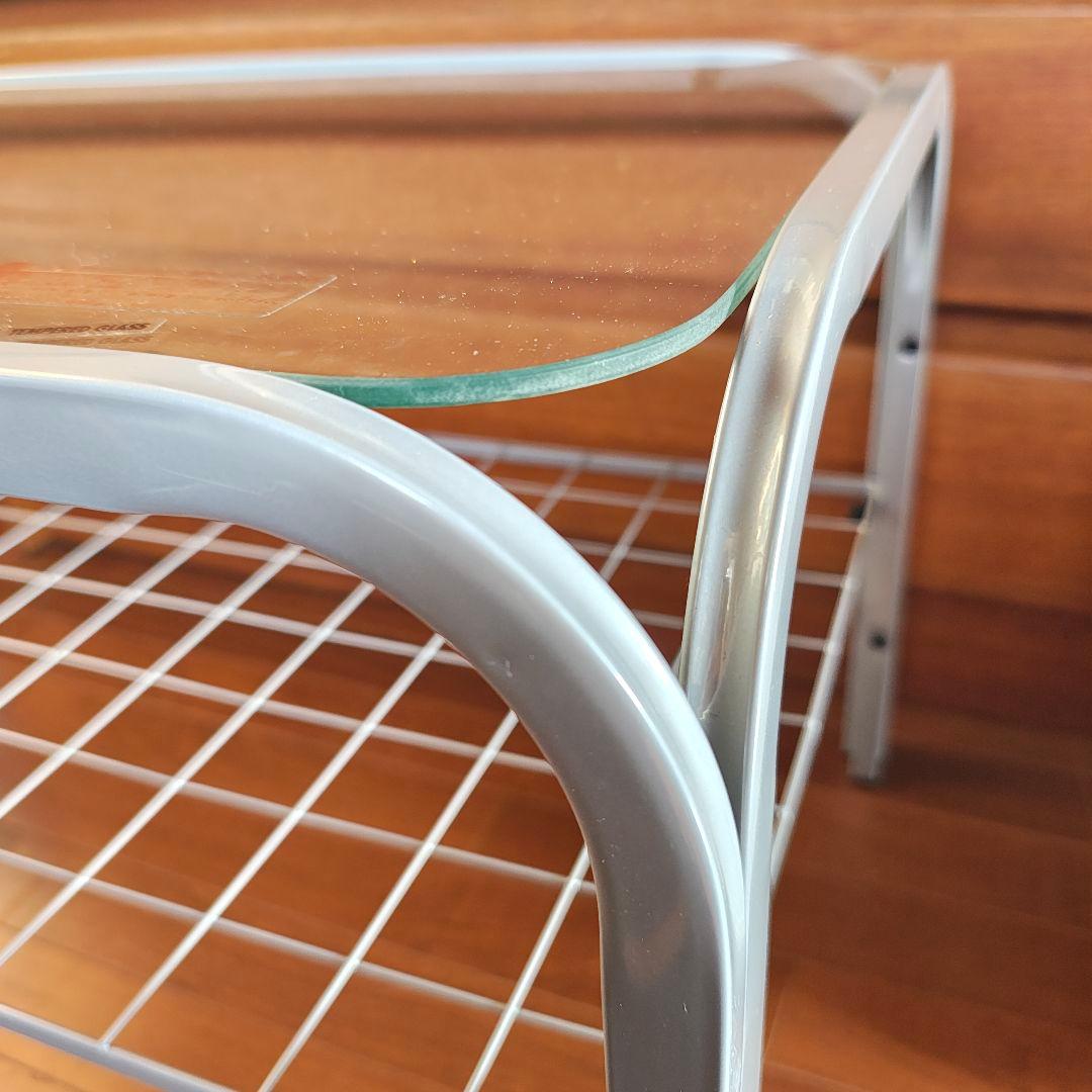 箱入り 新品 未使用 ガラステーブル コーヒーテーブル