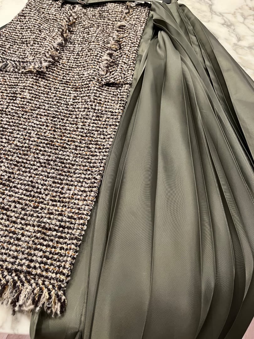 【美品】sacai 2020AW ツイードスカート size 2