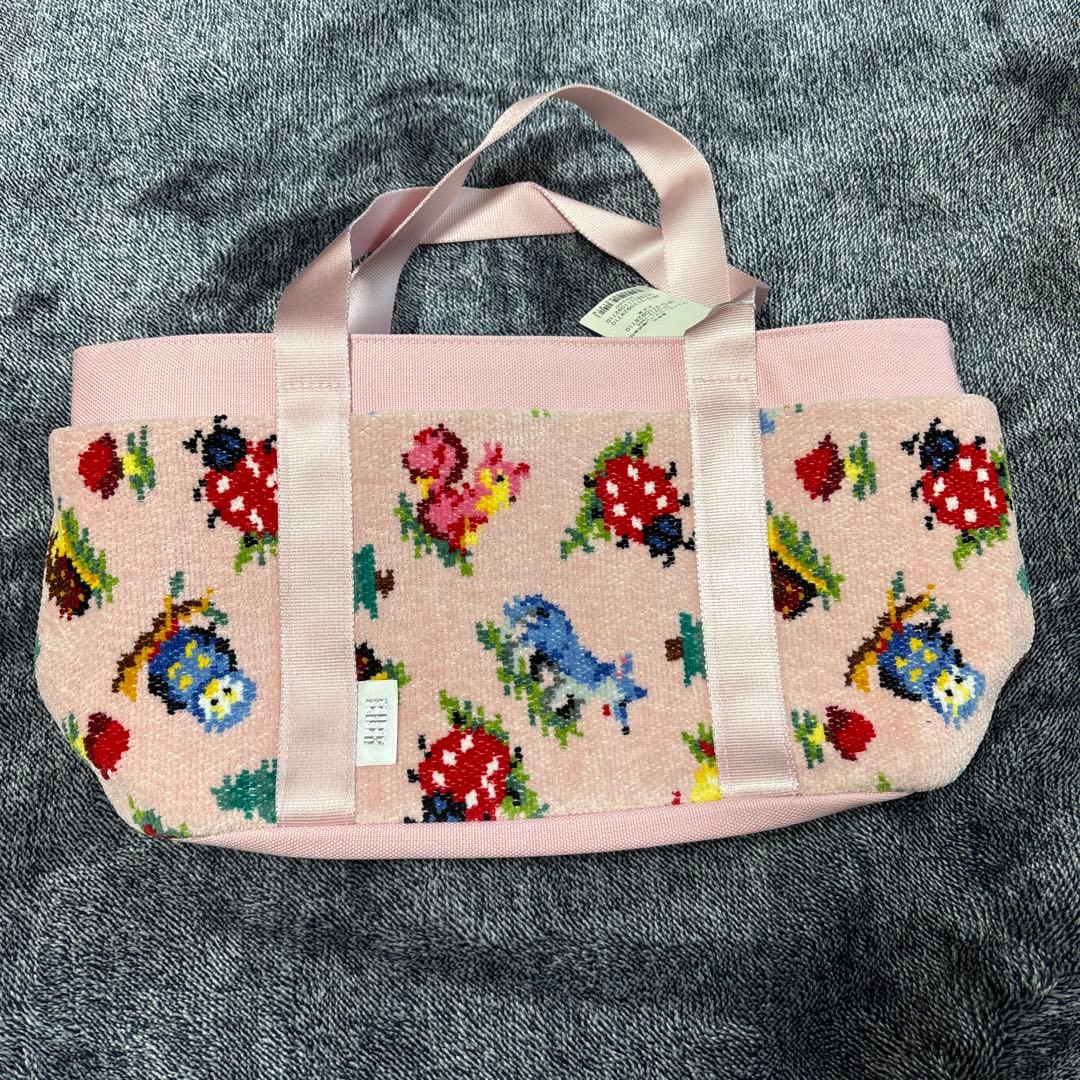 新品　フェイラー　ハイジフレンズフォレスト　ベビーカートート　ピンク　タグ付き