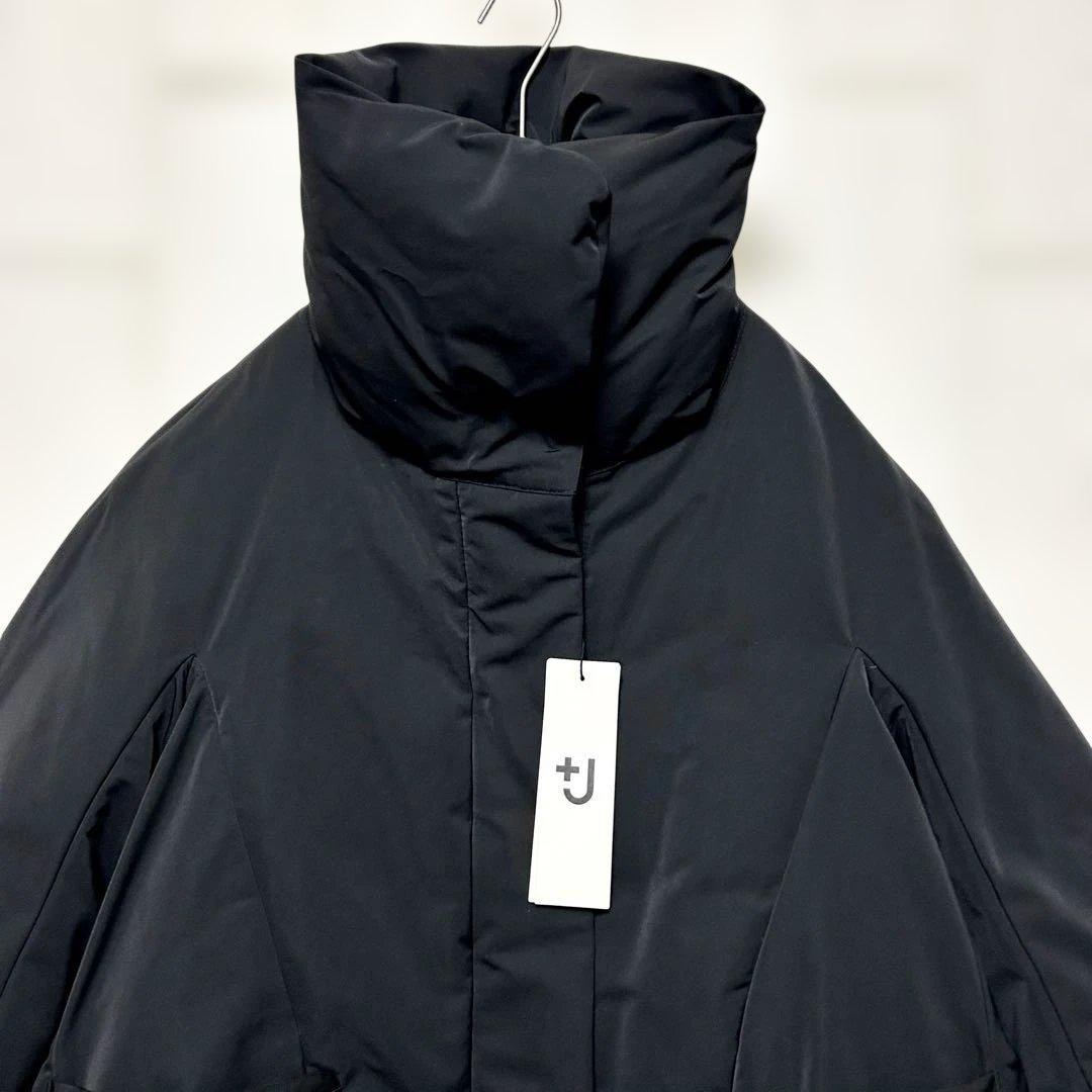 新品 タグ付着UNIQLO +J ハイブリッドダウンジャケット M ブラック
