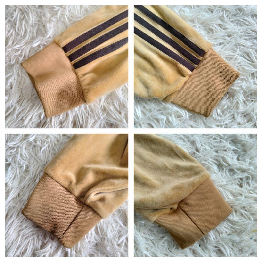 美品✨アディダス　トラックジャケット　ベッケンバウアー　ベロア　トレフォイルロゴ