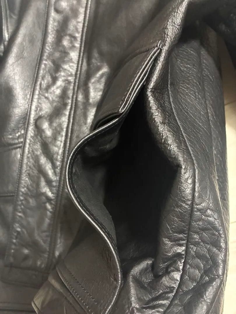 ZARA バッファローレザージャケット サイズM