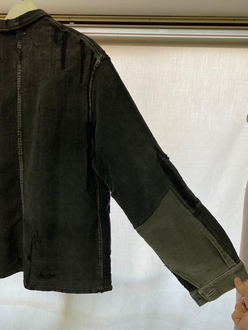 30s ブラックモールスキンジャケット