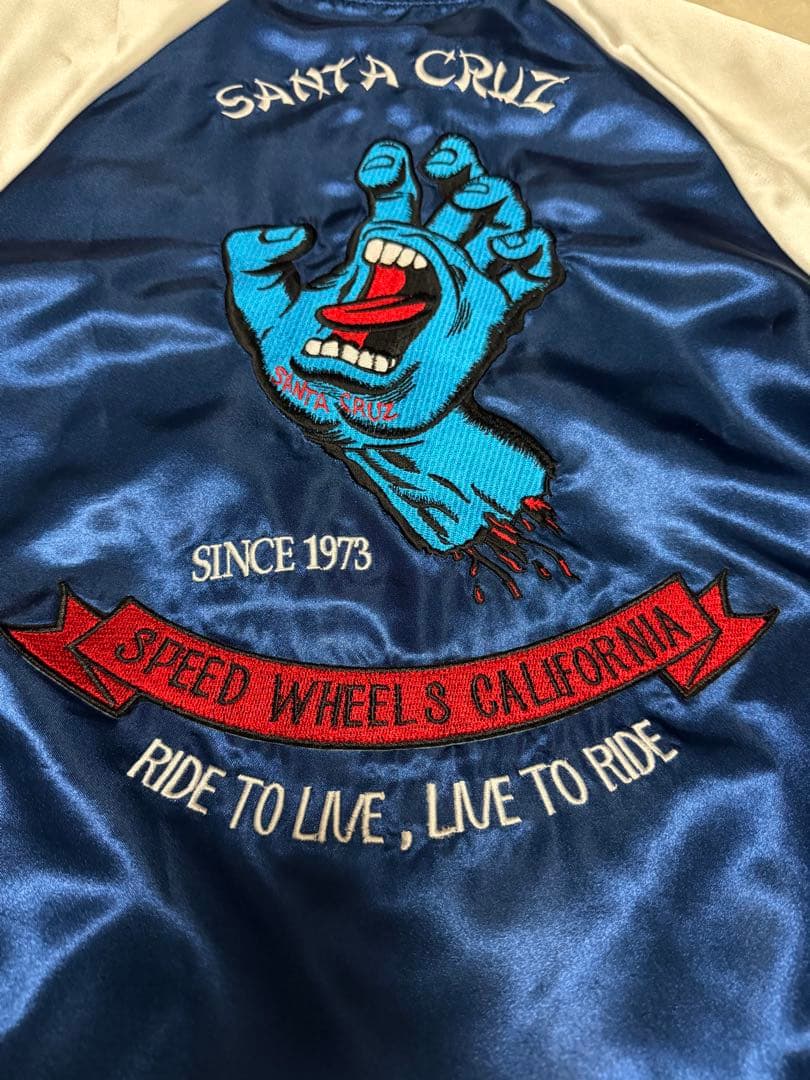 【極美品】SANTA CRUZ Screaming Hand スカジャン