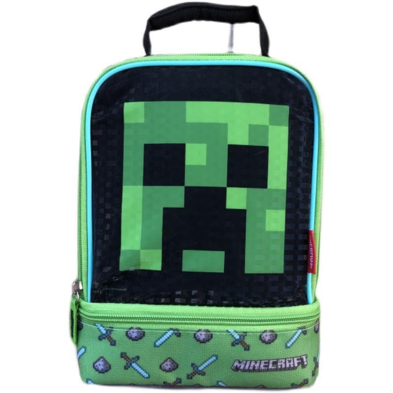 マインクラフト　マイクラ　お弁当バッグ　サーモス　ランチバッグ　保冷