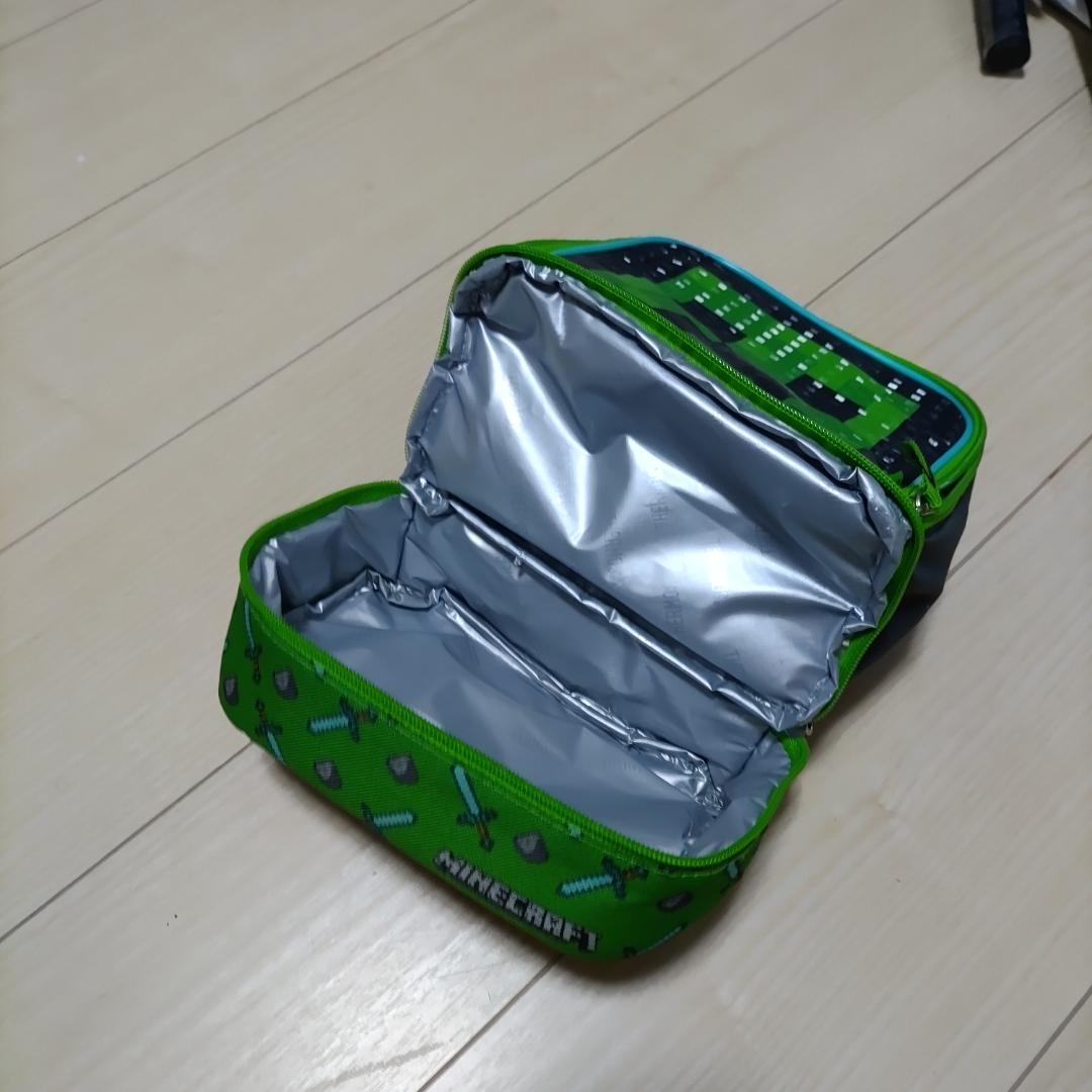 マインクラフト　マイクラ　お弁当バッグ　サーモス　ランチバッグ　保冷