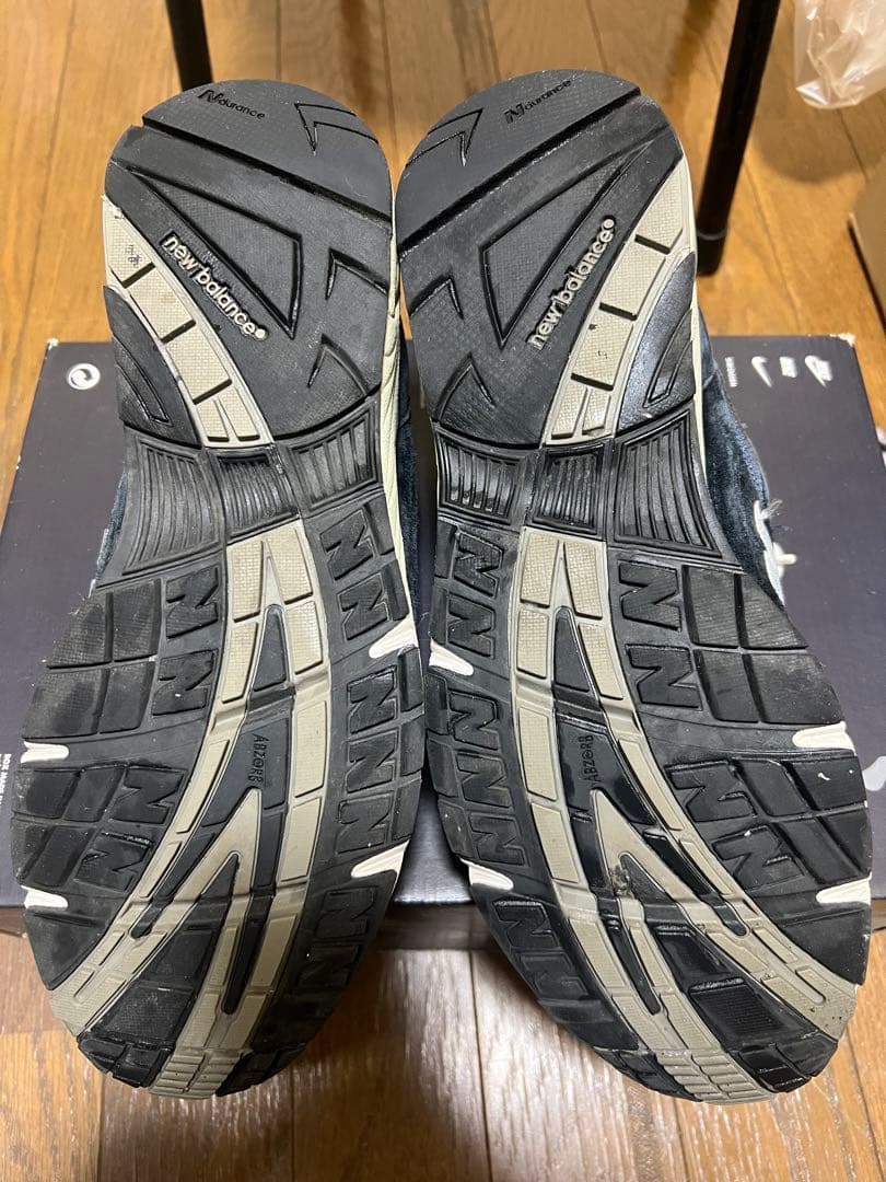 New Balance 991 ネイビー/グレー スニーカー