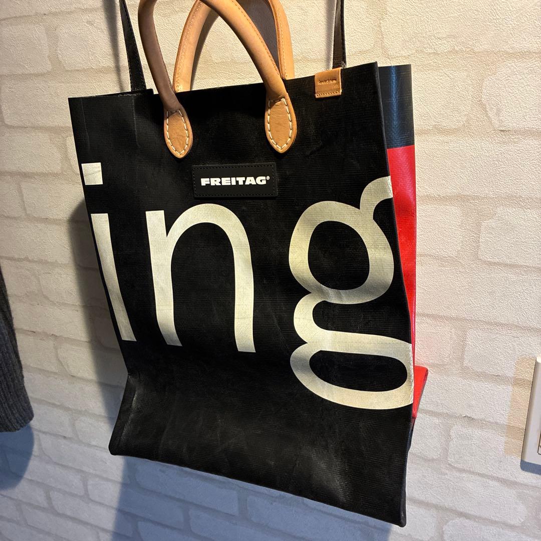 1時間限定値下げ　FREITAG エンダースキーマ 黒/赤 大容量