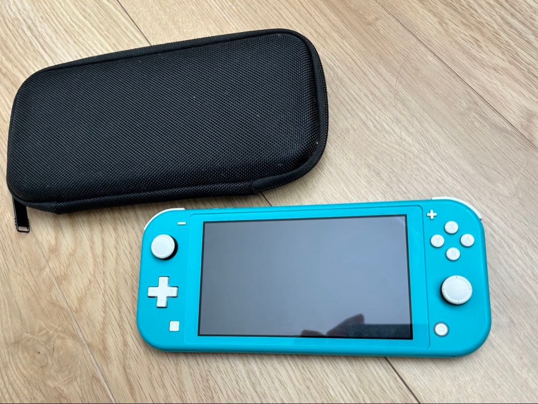 Switchライト ターコイズ ケース付き