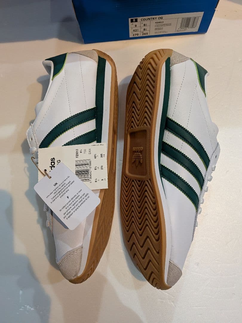 新品　adidas COUNTRY　アディダス カントリー　スニーカー　27㌢
