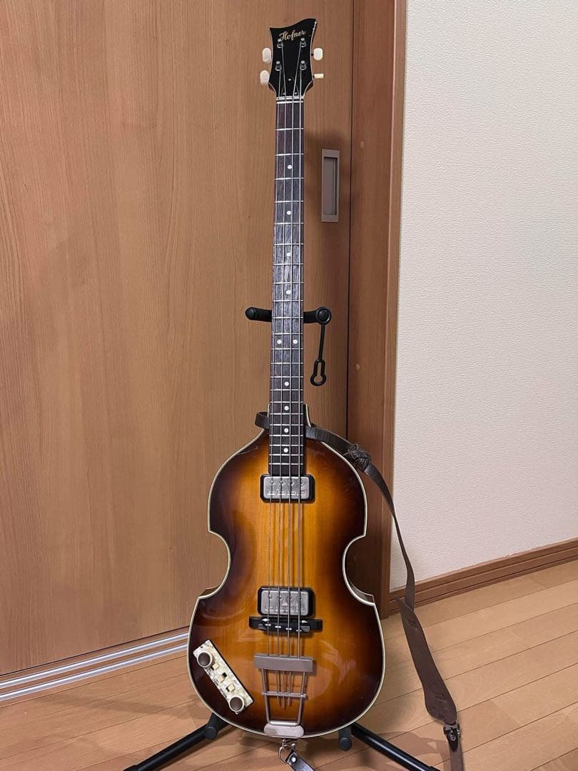 期間限定出品 ヘフナー 500/1 V62 バイオリンベース 左利き レフティ