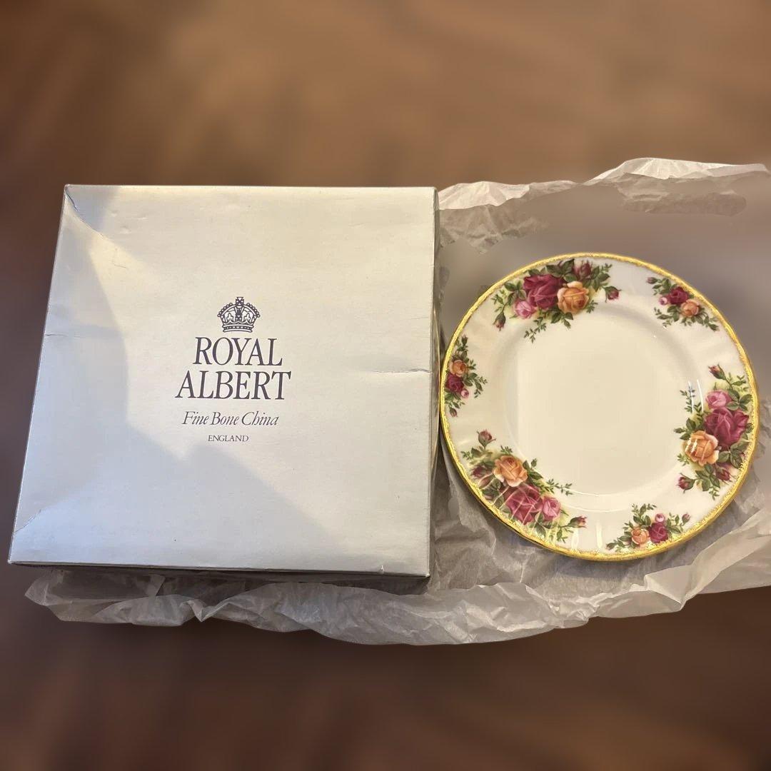 最終値下げ中‼️  花柄皿　５枚セット