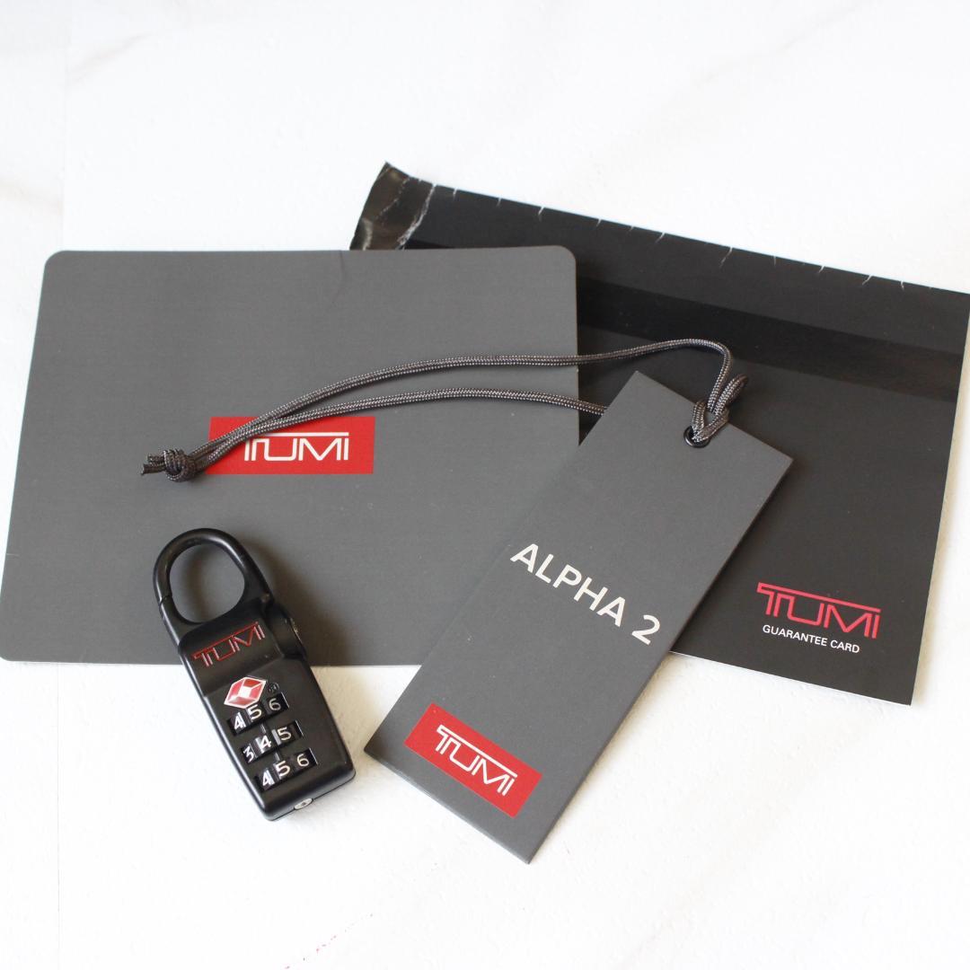 TUMI 22064D2 ALPHA2 拡張機能付4輪 キャリーケース ブラック