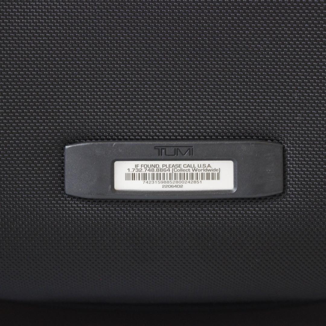 TUMI 22064D2 ALPHA2 拡張機能付4輪 キャリーケース ブラック