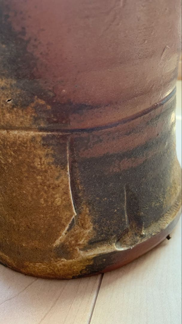 備前焼　水指