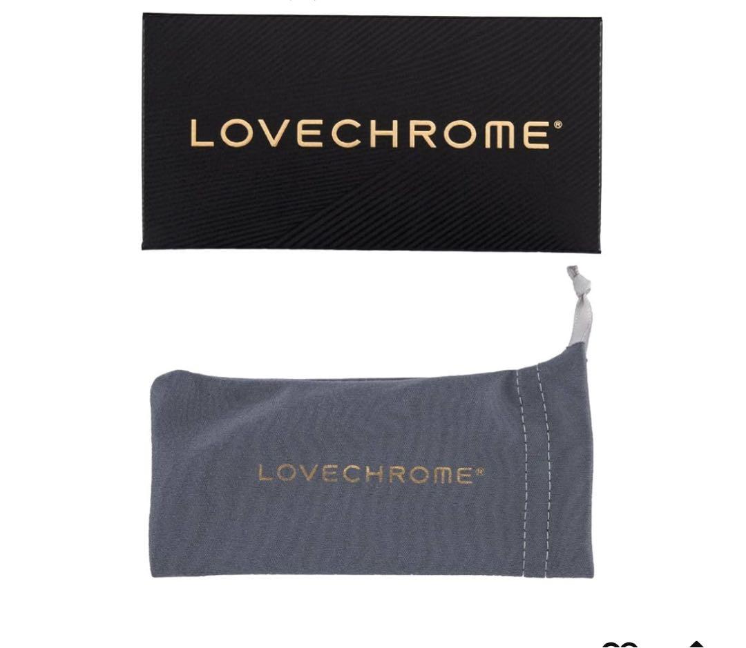 【新品・未使用】LOVECHROME ゴールド コーム 収納袋付き