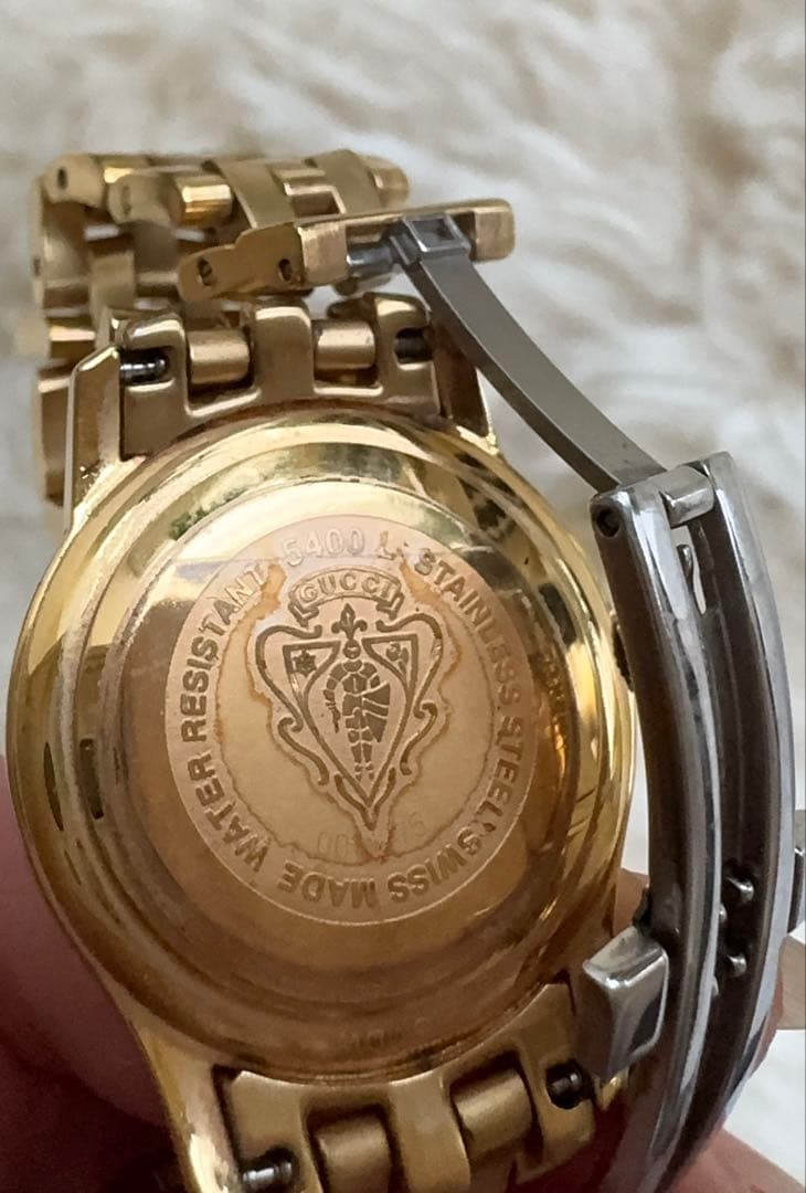 GUCCI ゴールド 腕時計