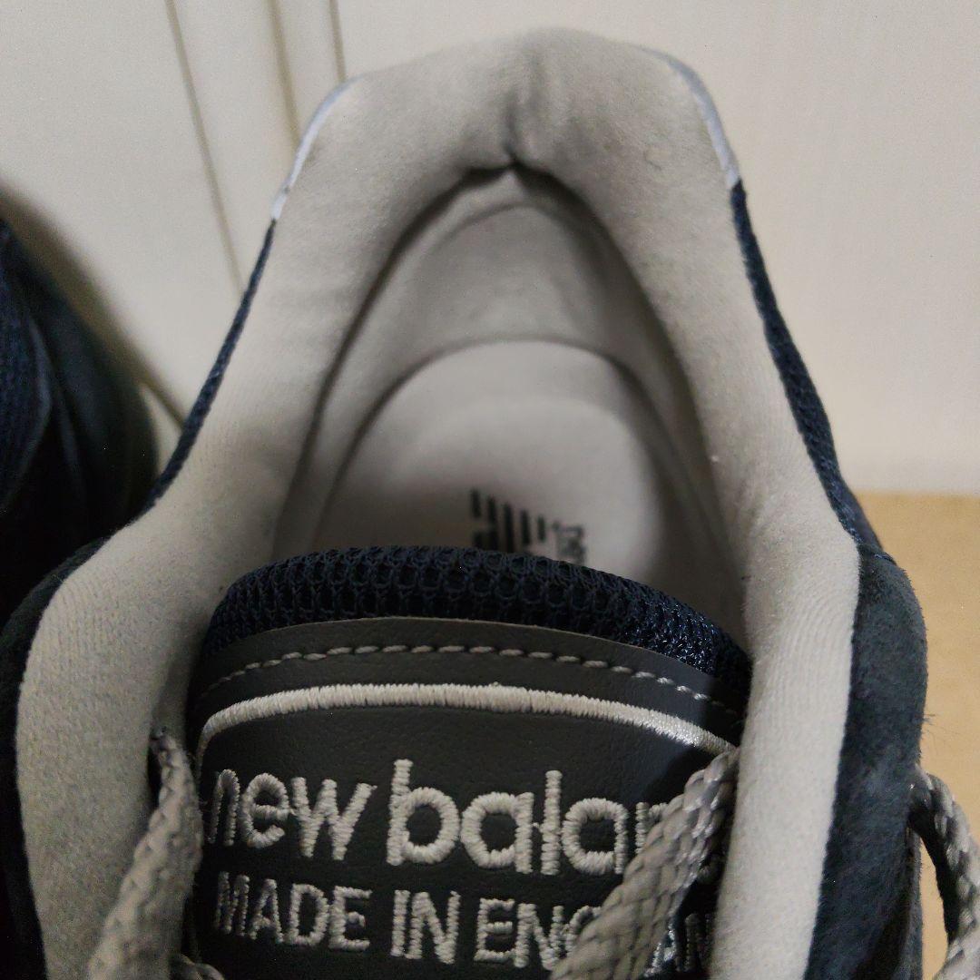 【美品】New Balance 991v2 ネイビー U991NV2 27.5