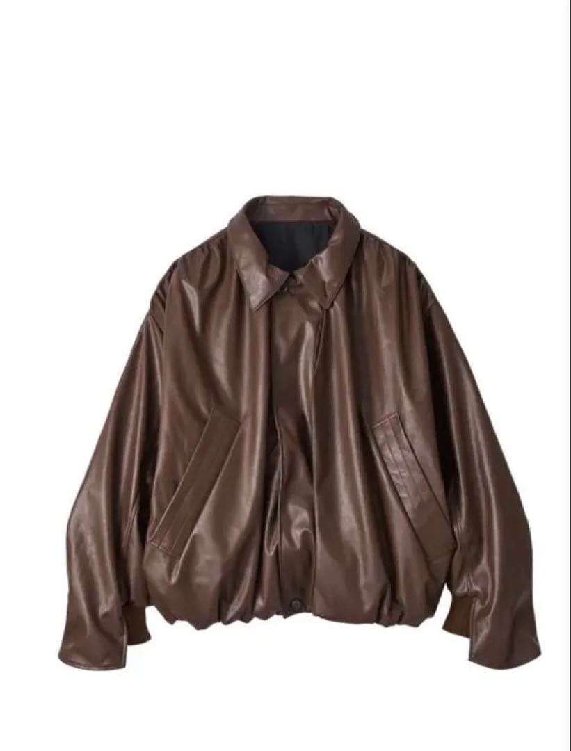 ジャケット・アウター KnuthMarf - voluminous leather jacket