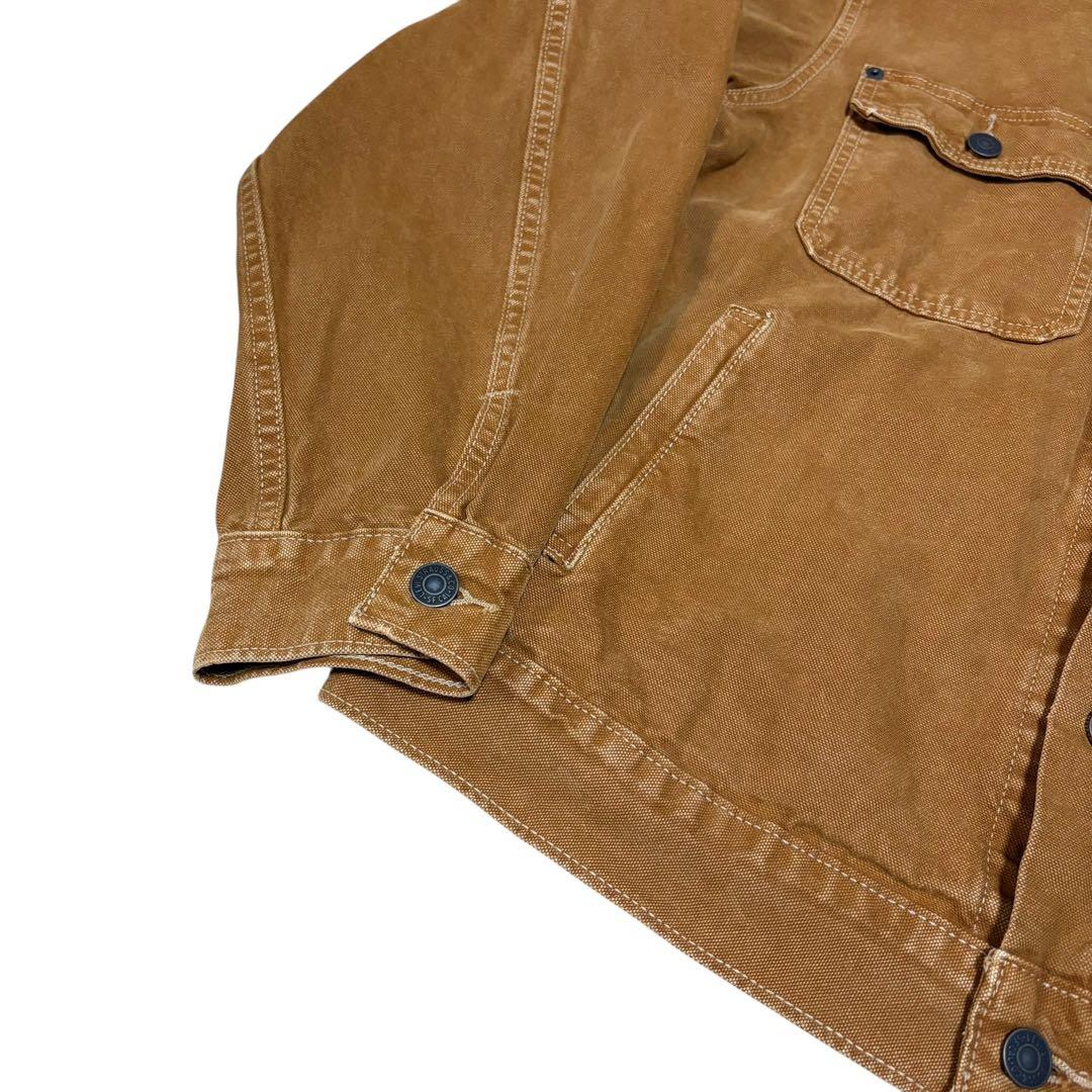 リーバイス サンライズ トラッカージャケット ダック Levi's ブラウン