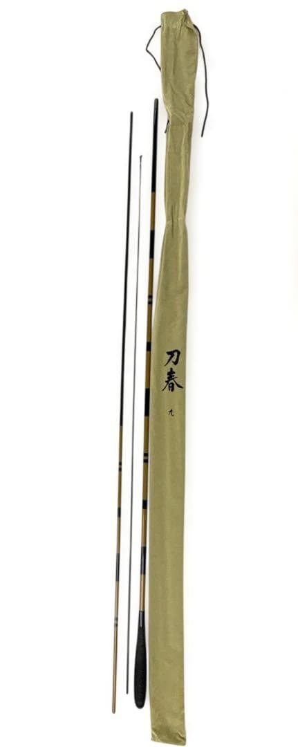 #6 送料無料 美品 SHIMANO シマノ 刀春 9 九尺 ヘラブナ竿