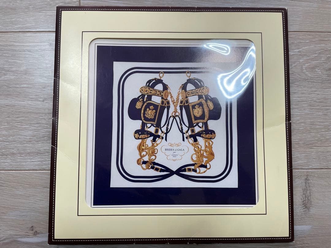 エルメス HERMES スカーフ カレ90 BRIDES de GALA