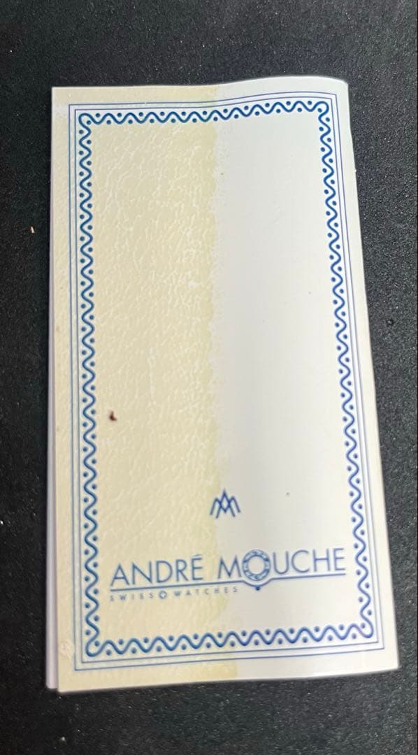 ANDRE MOUCHE ブレスレット腕時計 SWISS MADE