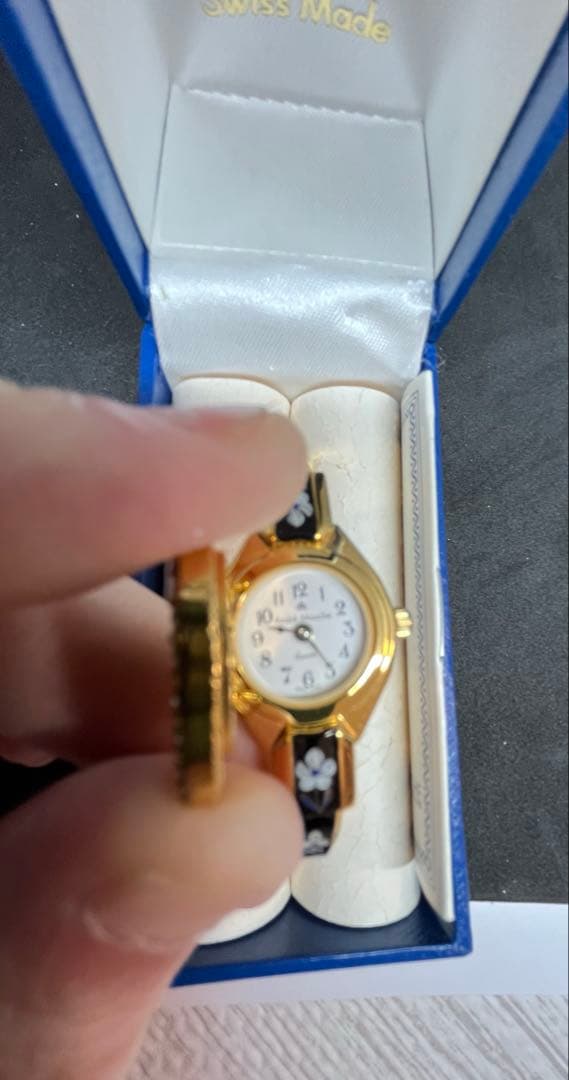 ANDRE MOUCHE ブレスレット腕時計 SWISS MADE