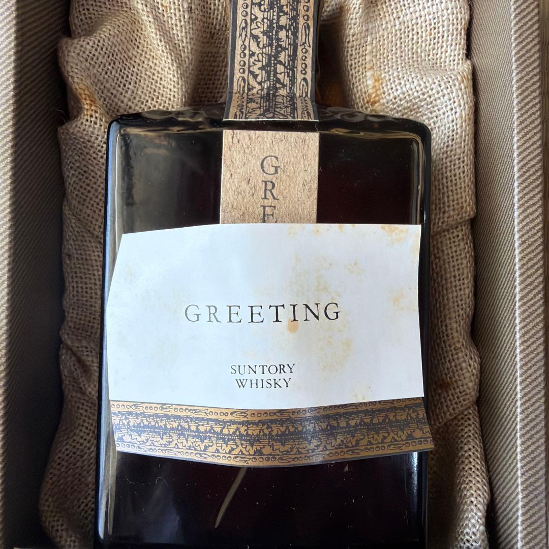 サントリー　ウィスキー　GREETING グリーティング　720ml 43%