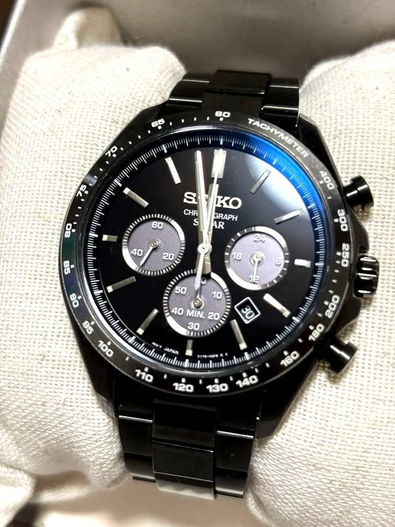 SEIKO セイコーセレクション ソーラークロノグラフ SBPY169
